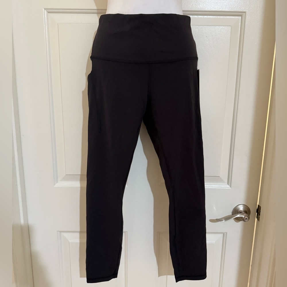 Lululemon Athletica Black High-Rise Leggings